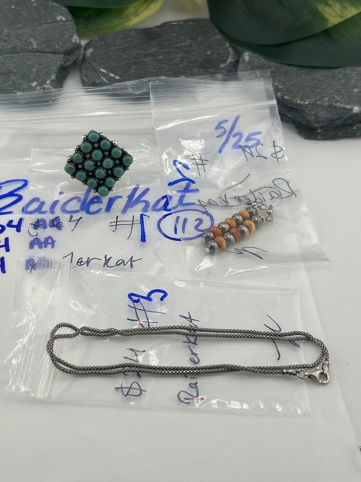 RESERVED FOR: Raiderkat - 5/25/2025 tiktok Live Show -3  Sterling Silver Items