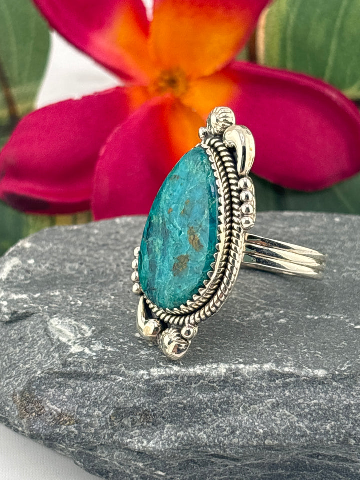 Opalized Wood Ring Size 11