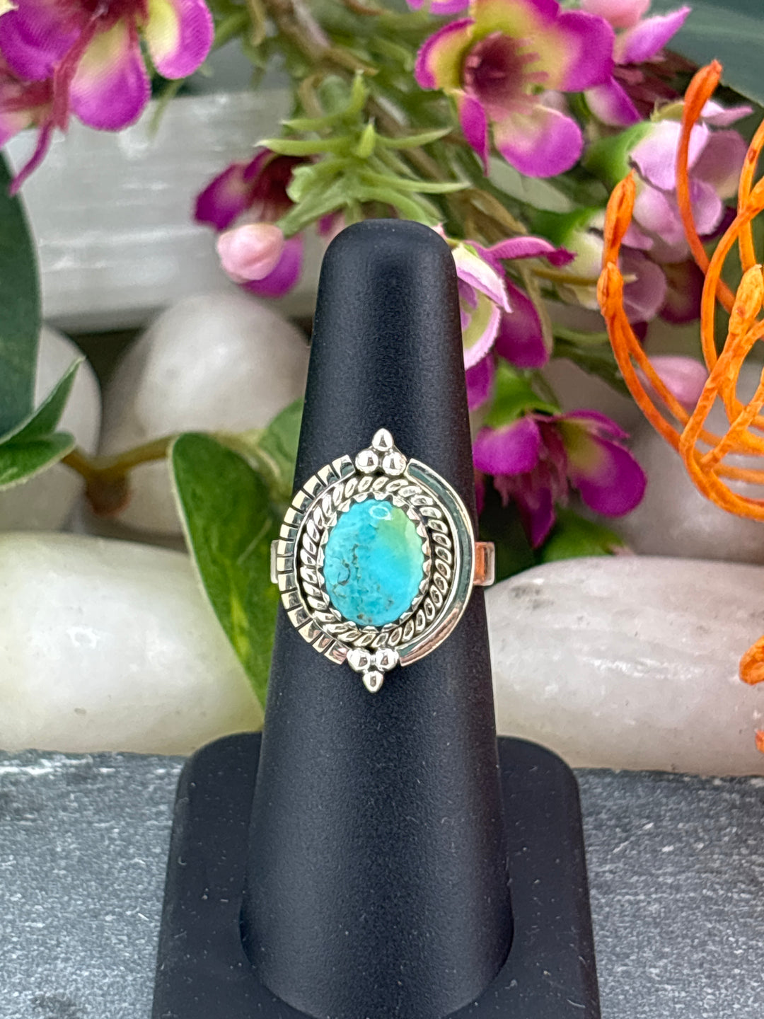 Kingman Turquoise Ring