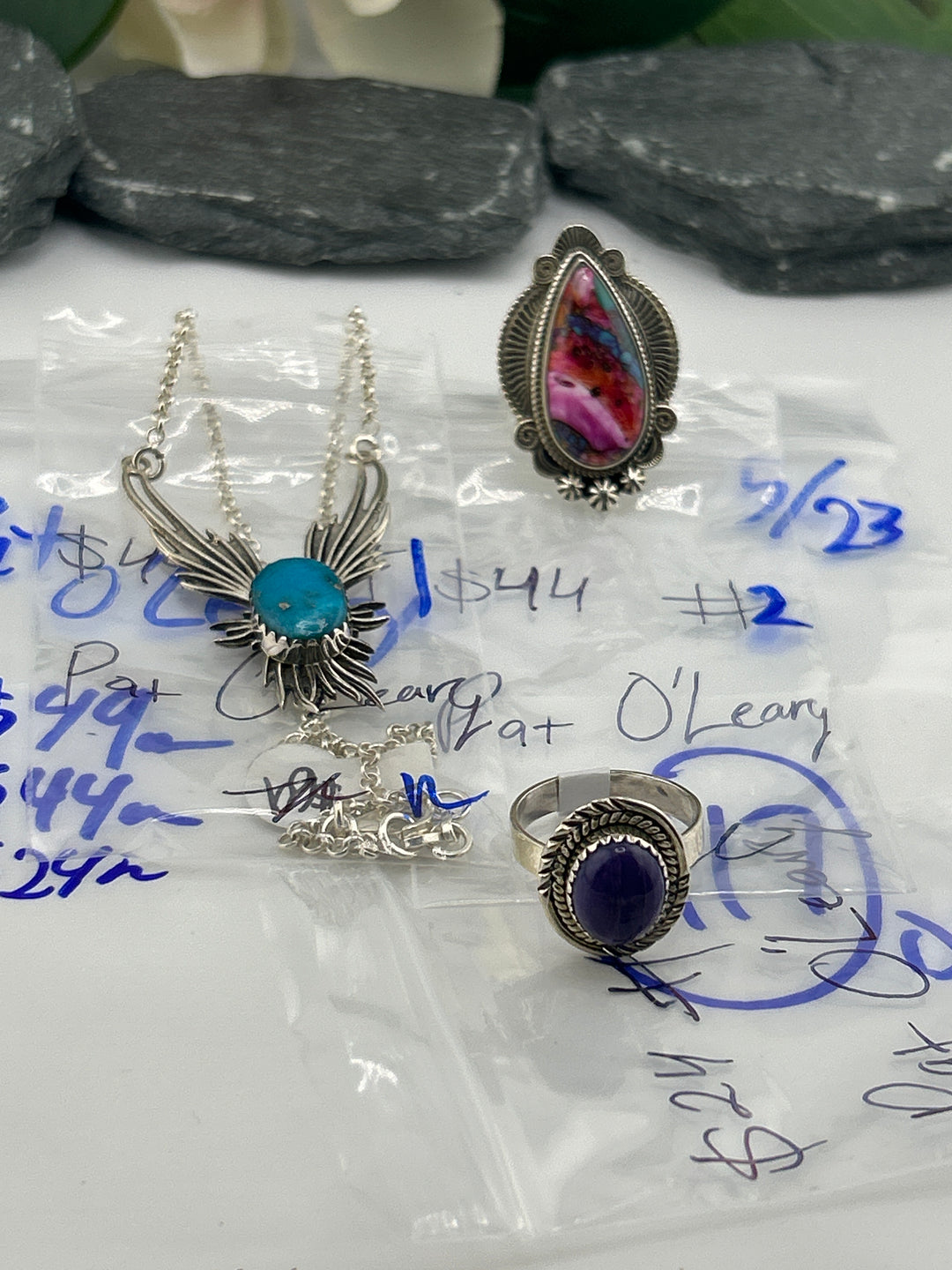 RESERVED FOR: Pat O'Leary - 5/23/2025 tiktok Live Show - 3 Sterling Silver Item