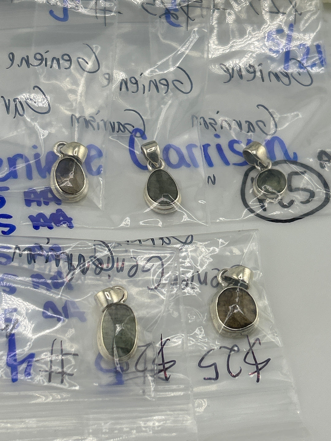 RESERVED FOR: Geniene Garrison - 5/21/2025 tiktok Live Show - 5 Sterling Silver Items