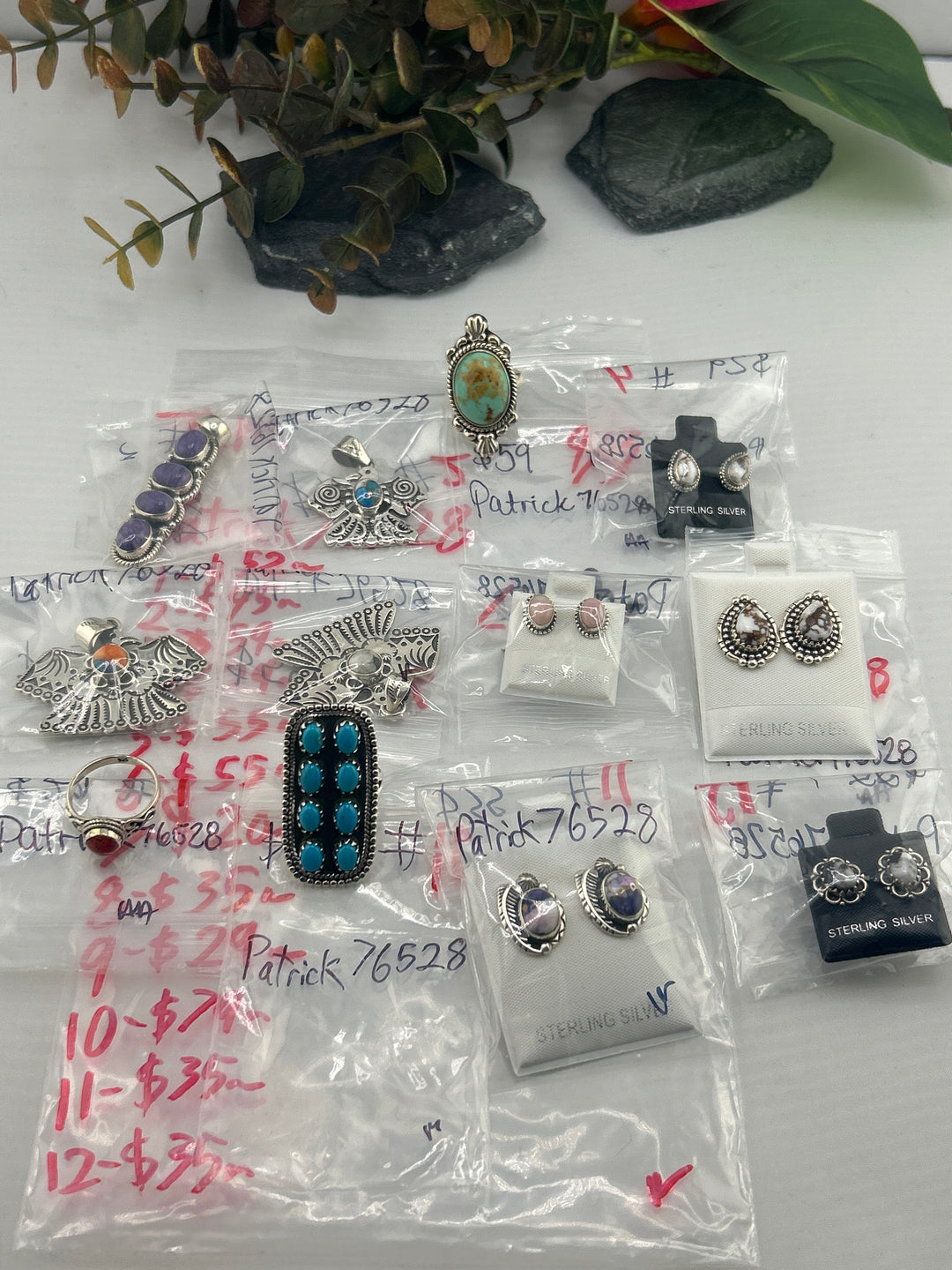 AM SHOW 48HR - RESERVED FOR: Patrick76528 - 9/5/2025 FL tiktok Live Show - 12 Sterling Silver Items
