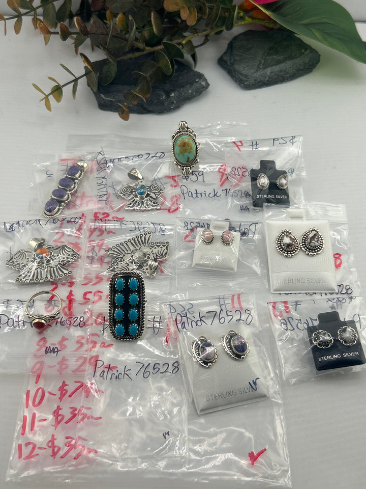 AM SHOW 48HR - RESERVED FOR: Patrick76528 - 9/5/2025 FL tiktok Live Show - 12 Sterling Silver Items