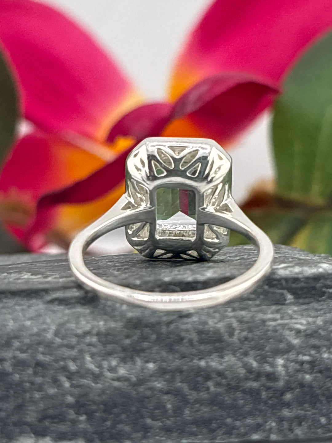 Topaz and 925 Sterling Silver Ring - Size 5