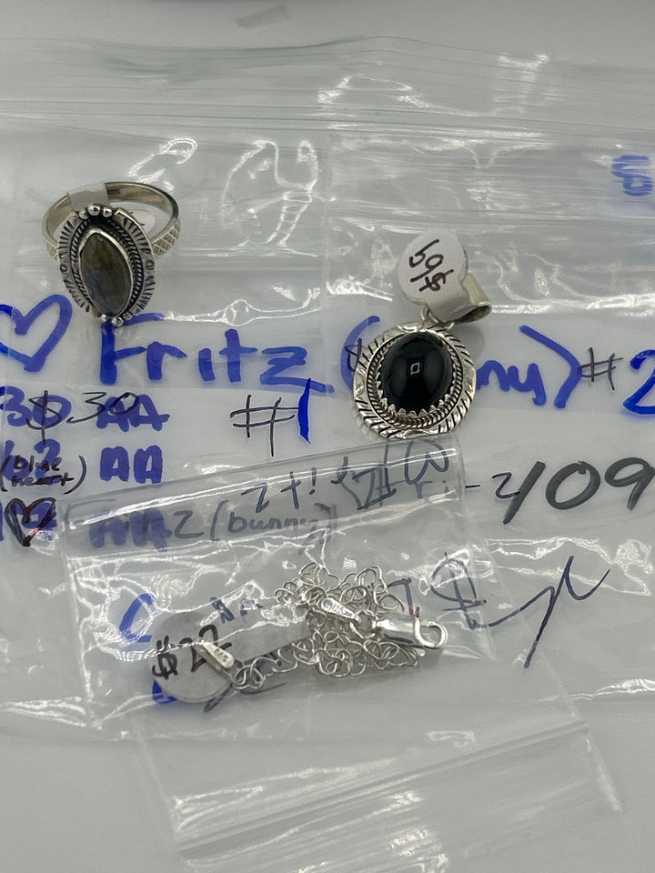 RESERVED FOR:  -💙Fritz🐰 5/25/2025 tiktok Live Show -  Sterling Silver Items