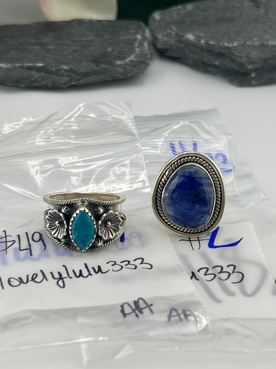 RESERVED FOR: lovelylulu333 - 4/22/2025 tiktok A.M Live Show - 2 Sterling Silver Items