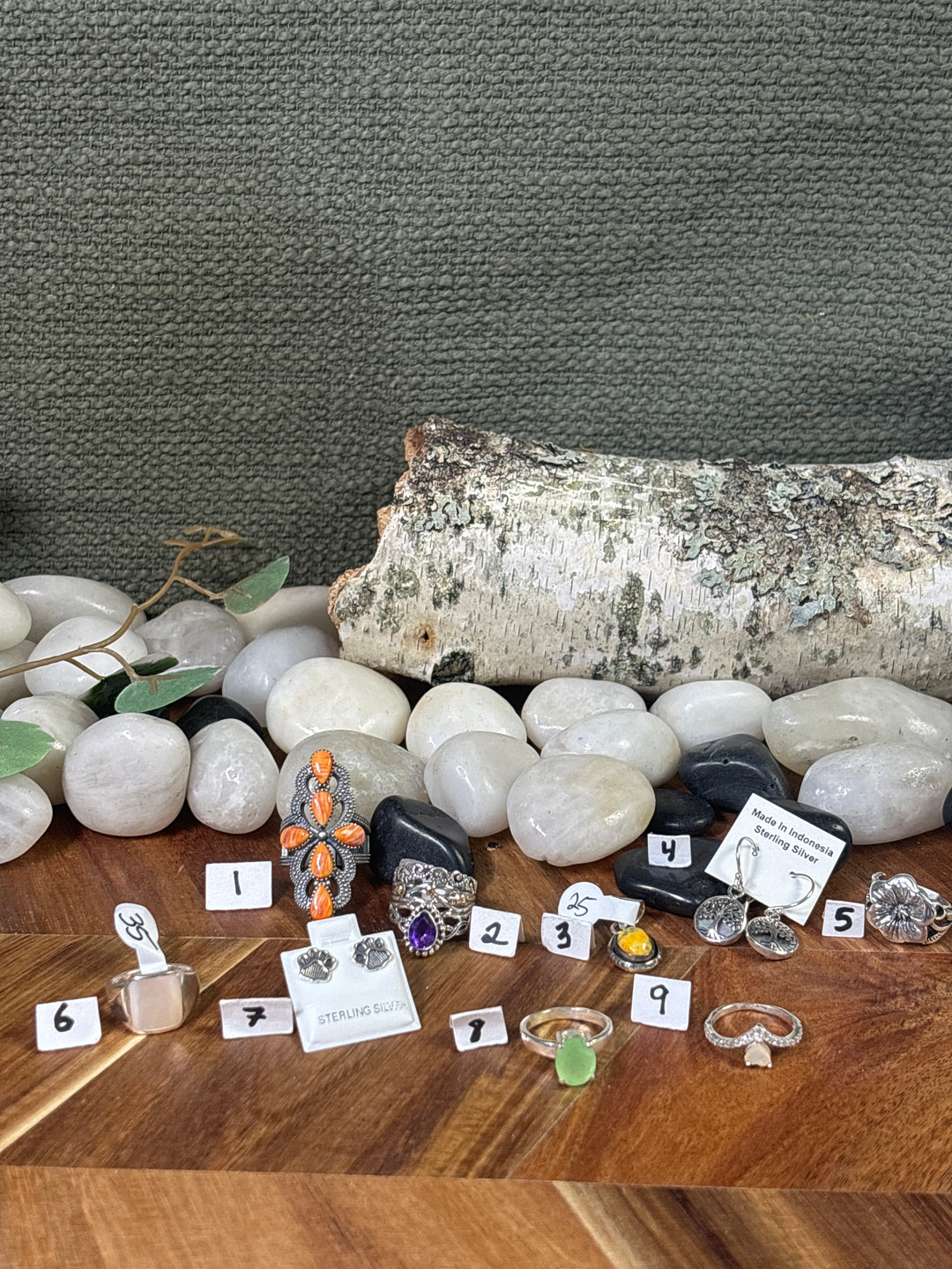 RESERVED FOR: SunriseHappy 9/14/2024 - 9 Sterling Silver Items