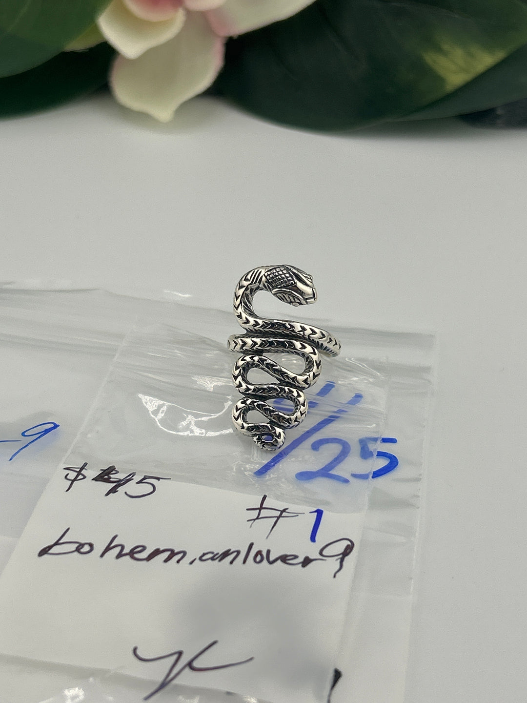 RESERVED FOR: bohemianlover9 - 4/25/2025 tiktok Live Show - 1 Sterling Silver Items