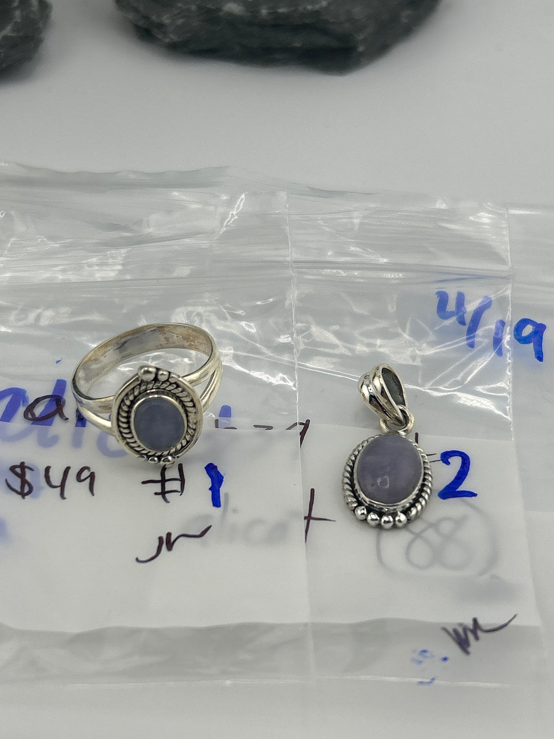 RESERVED FOR: alicat- 4/19/2025 tiktok Live Show - 2 Sterling Silver Items