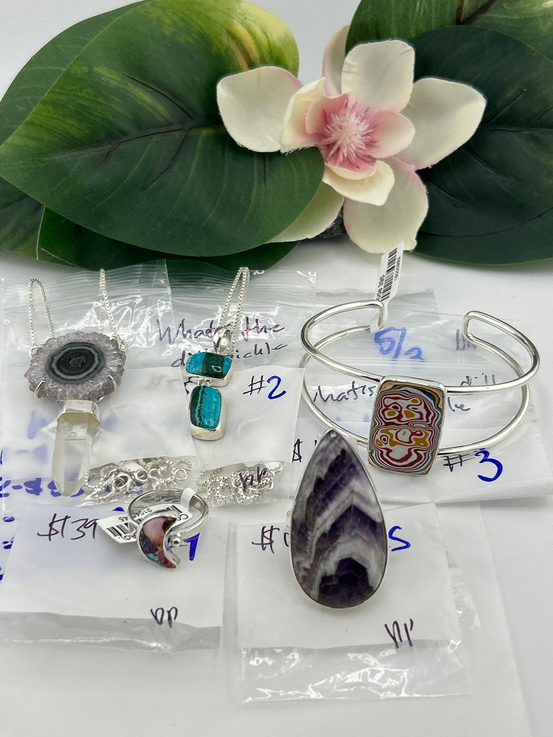 RESERVED FOR: What's the dill pickle- 5/3/2025 tiktok Live Show -5  Sterling Silver Items