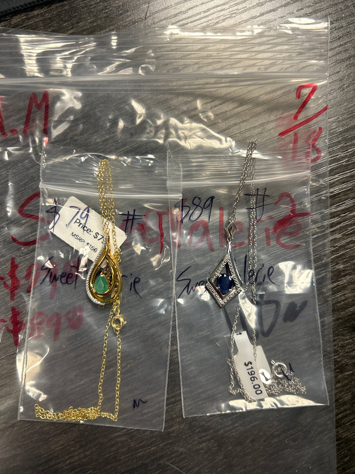 AM SHOW 48HR - RESERVED FOR: SweetValerie - 7/18/2025 FL tiktok Live Show - 2 Sterling Silver Items