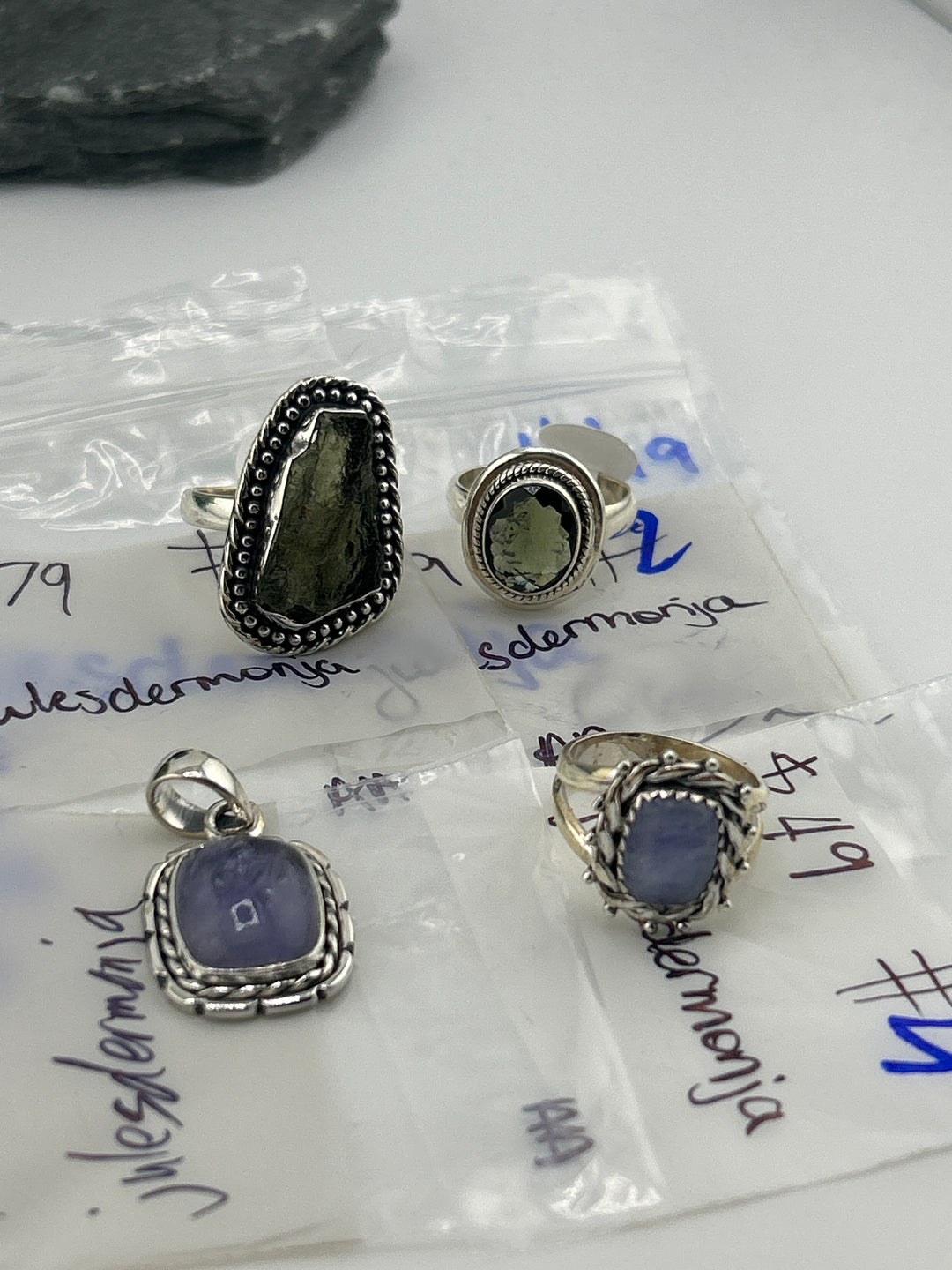 RESERVED FOR: julesdermonja- 4/19/2025 tiktok Live Show -4  Sterling Silver Items