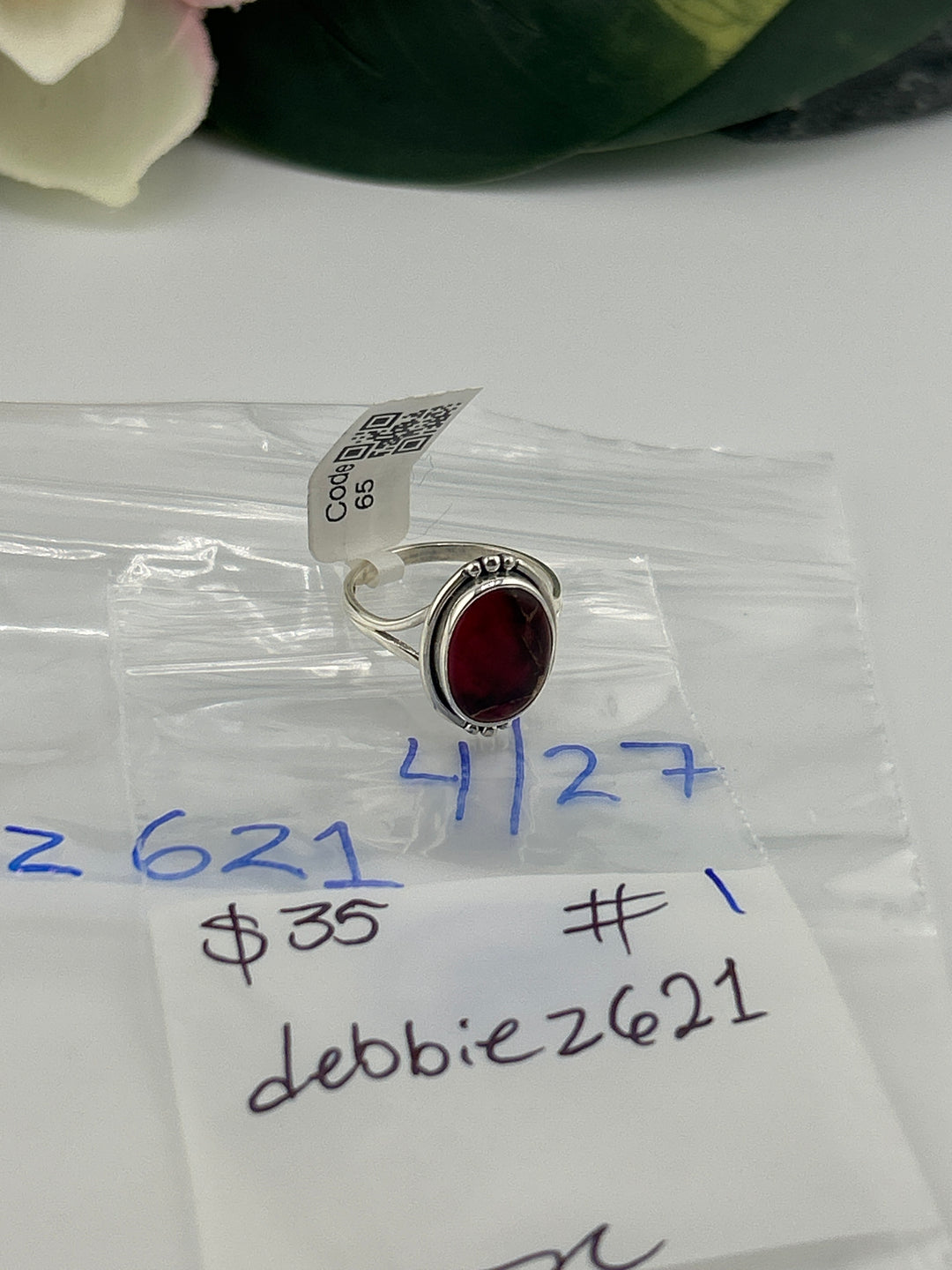 RESERVED FOR: debbiez621 - 4/27/2025 tiktok Live Show - 1 Sterling Silver Items