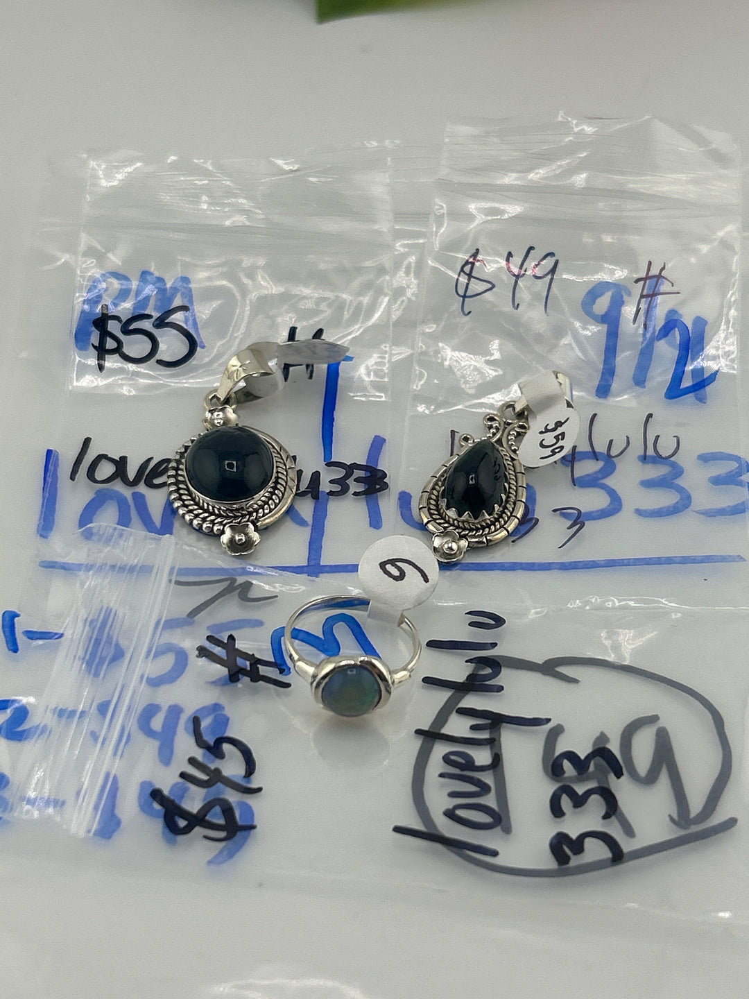 PM SHOW 48HR - RESERVED FOR: lovelylulu333 - 9/04/2025 FL tiktok Live Show - 3 Sterling Silver Items