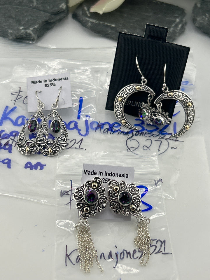 RESERVED FOR: Katrinajones3521- 5/17/2025 tiktok Live Show (48 hour) -3 Sterling Silver Items