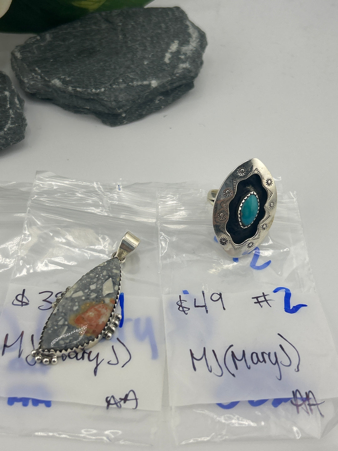 RESERVED FOR: MJ (Mary J)- 4/2/2025 Tiktok Live Show - 2 Sterling Silver Items