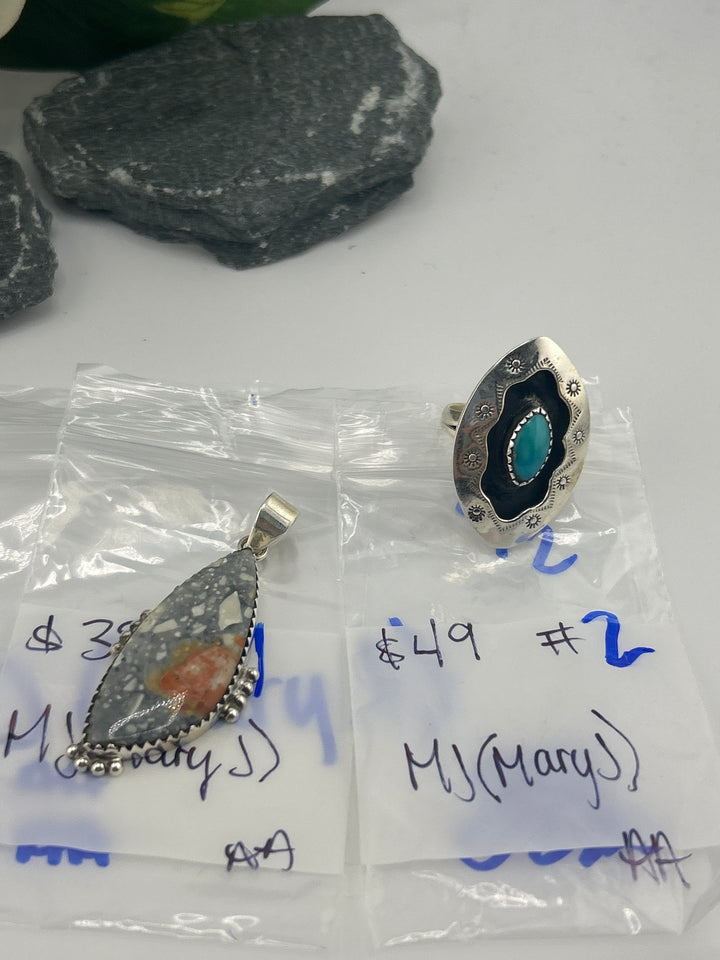 RESERVED FOR: MJ (Mary J)- 4/2/2025 Tiktok Live Show - 2 Sterling Silver Items