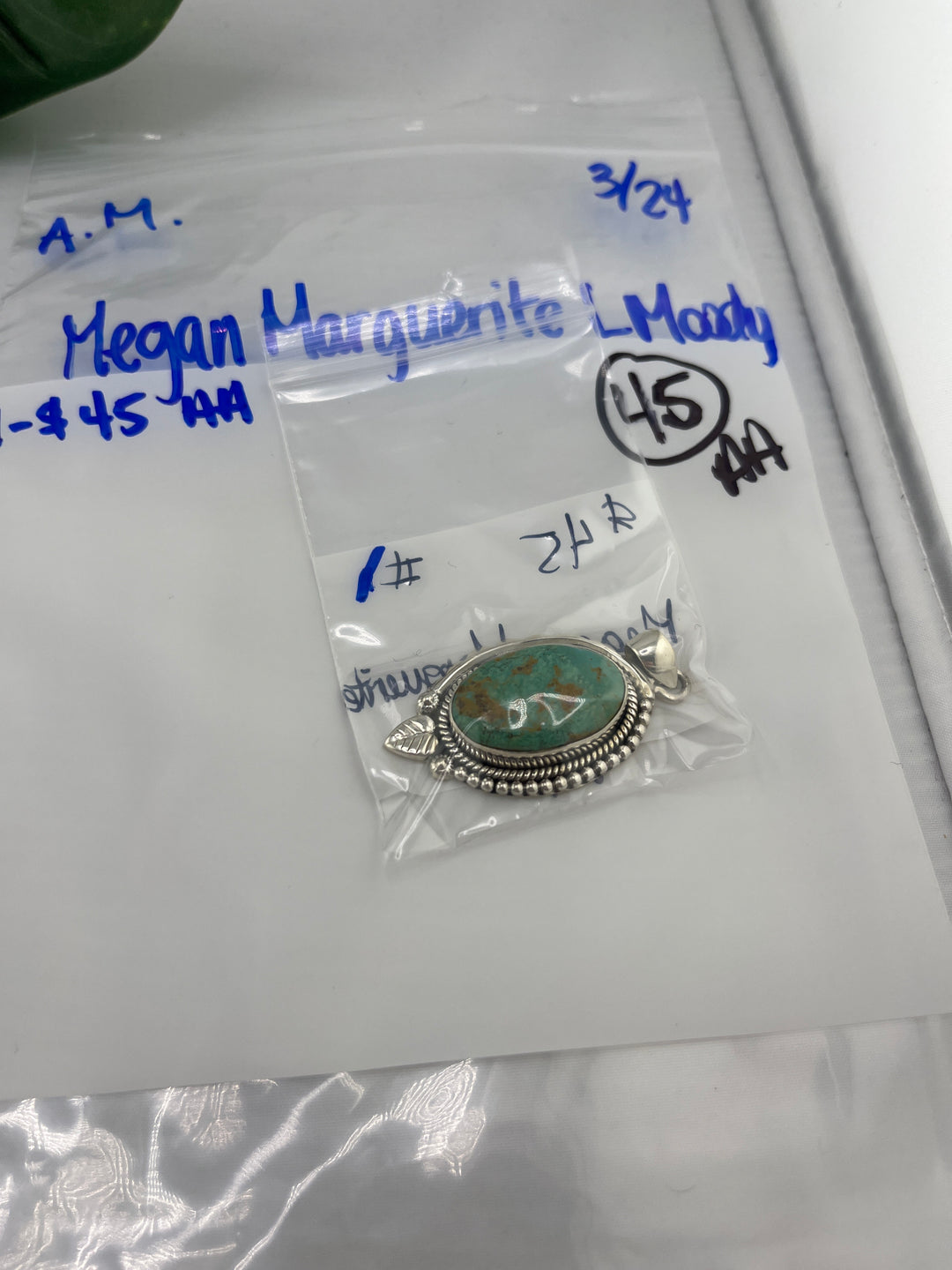 RESERVED FOR: Megan Marguerite L Moody - 3/24/2025 A.M. Live Show - 1 Sterling Silver Items