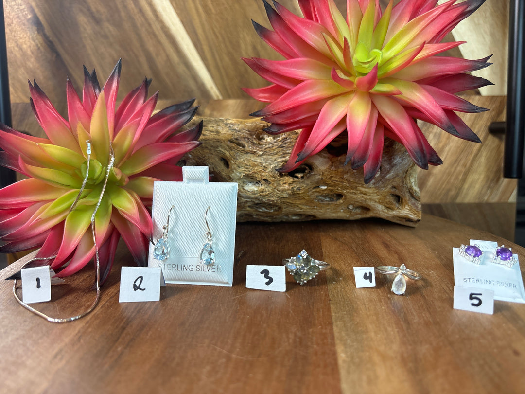 RESERVED FOR: Nic💋 7/21/24- 9 Sterling Silver Items