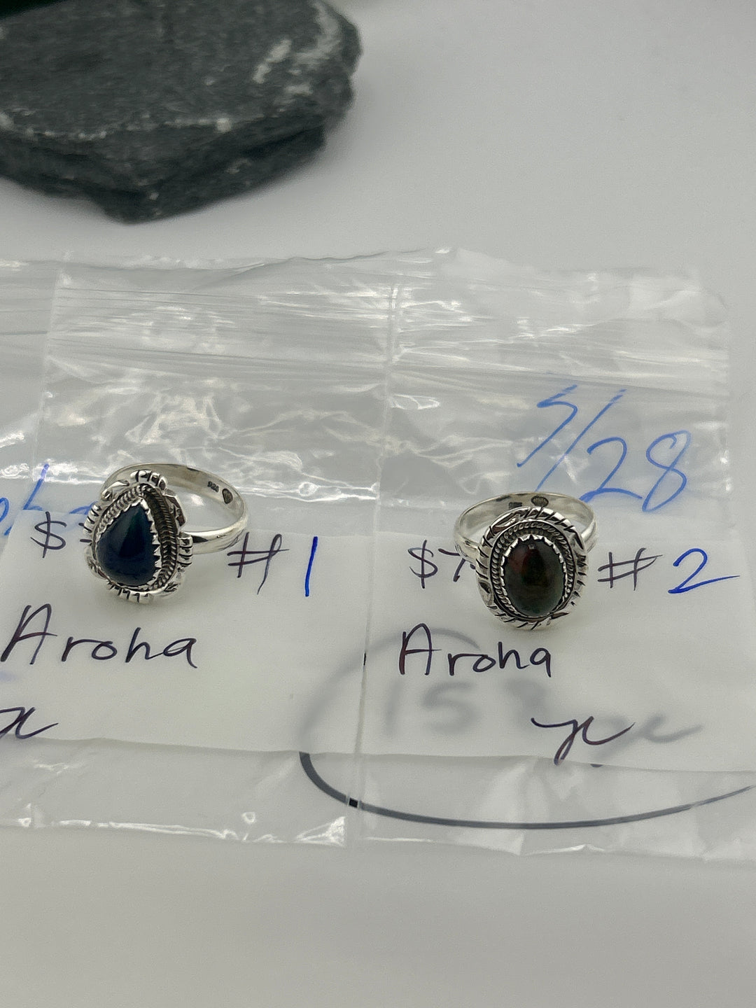 RESERVED FOR: Aroha - 3/28/2025 tiktok Live Show -  Sterling Silver Items