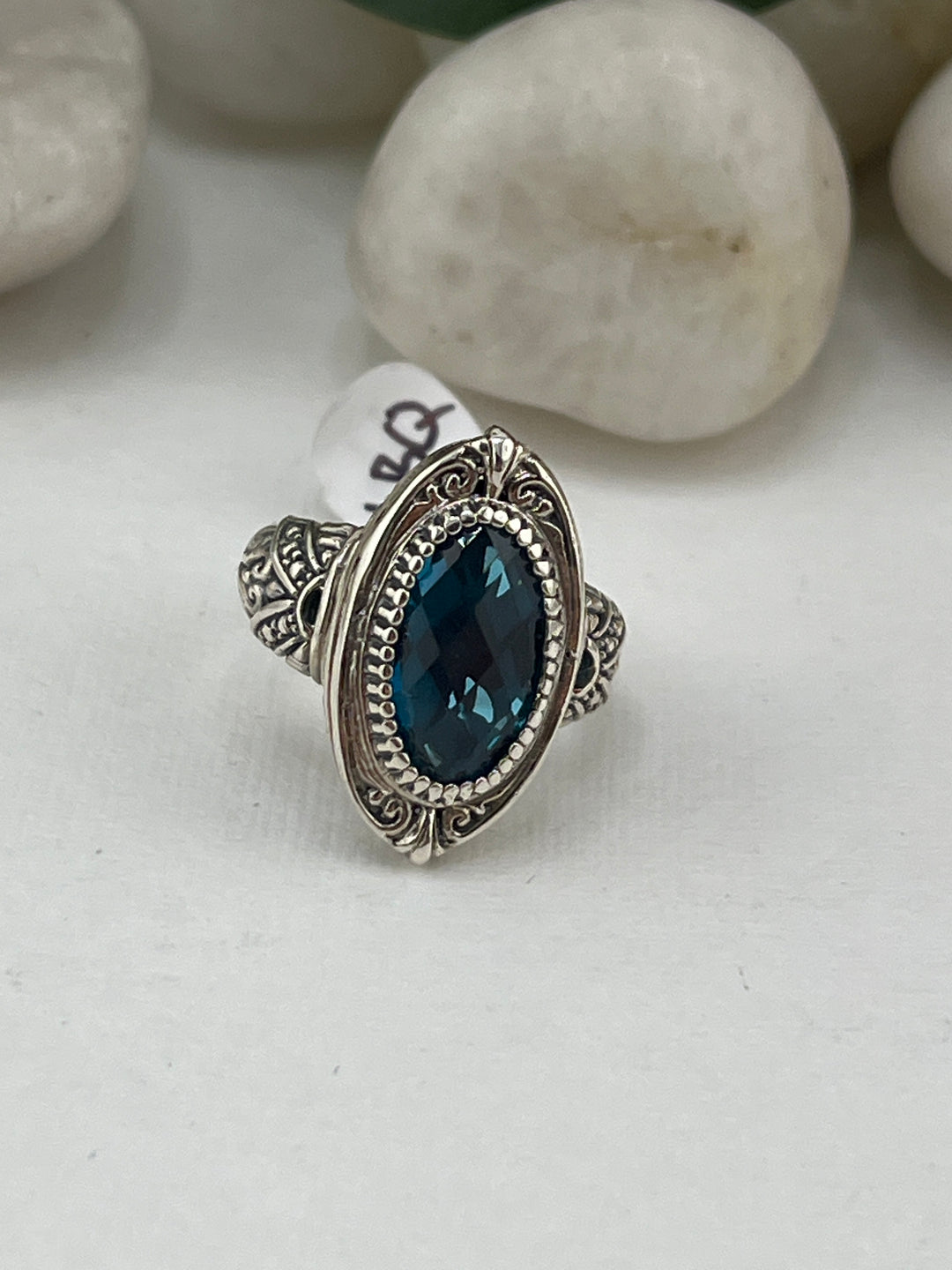 FB London Blue Quartz Ring