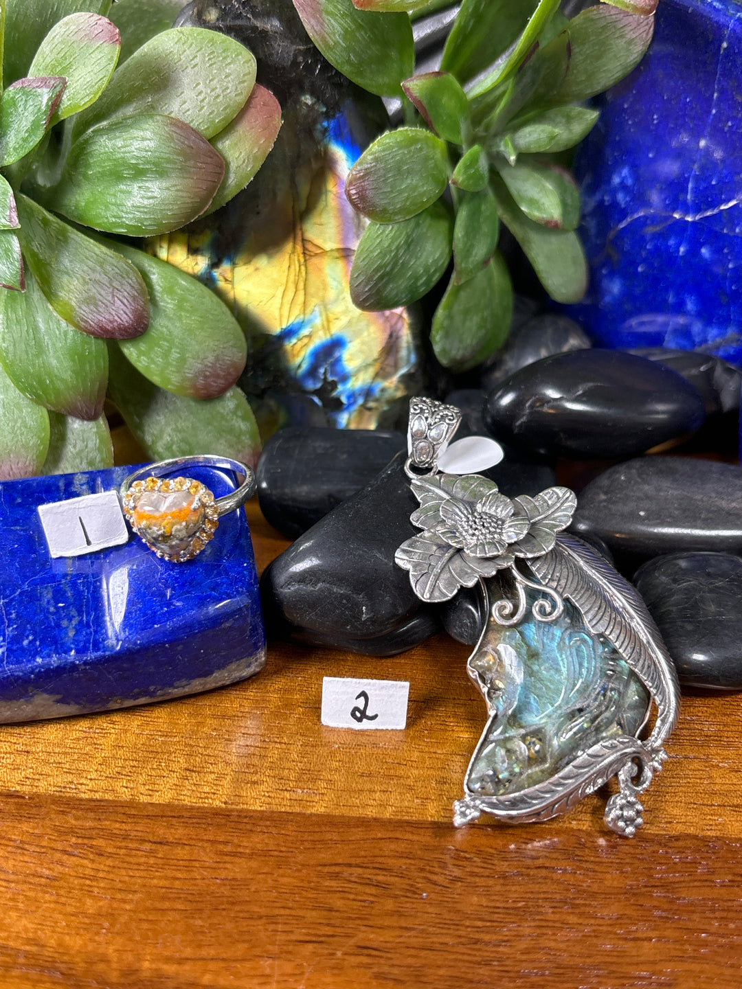 RESERVED FOR: PyroNurse 8/18/24- 2 Sterling Silver Items