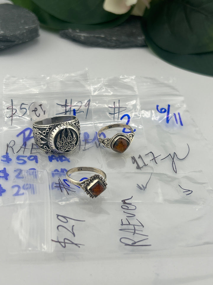 RESERVED FOR: RAEven - 6/11/2025 tiktok Reservation Live Show - 3 Sterling Silver Items