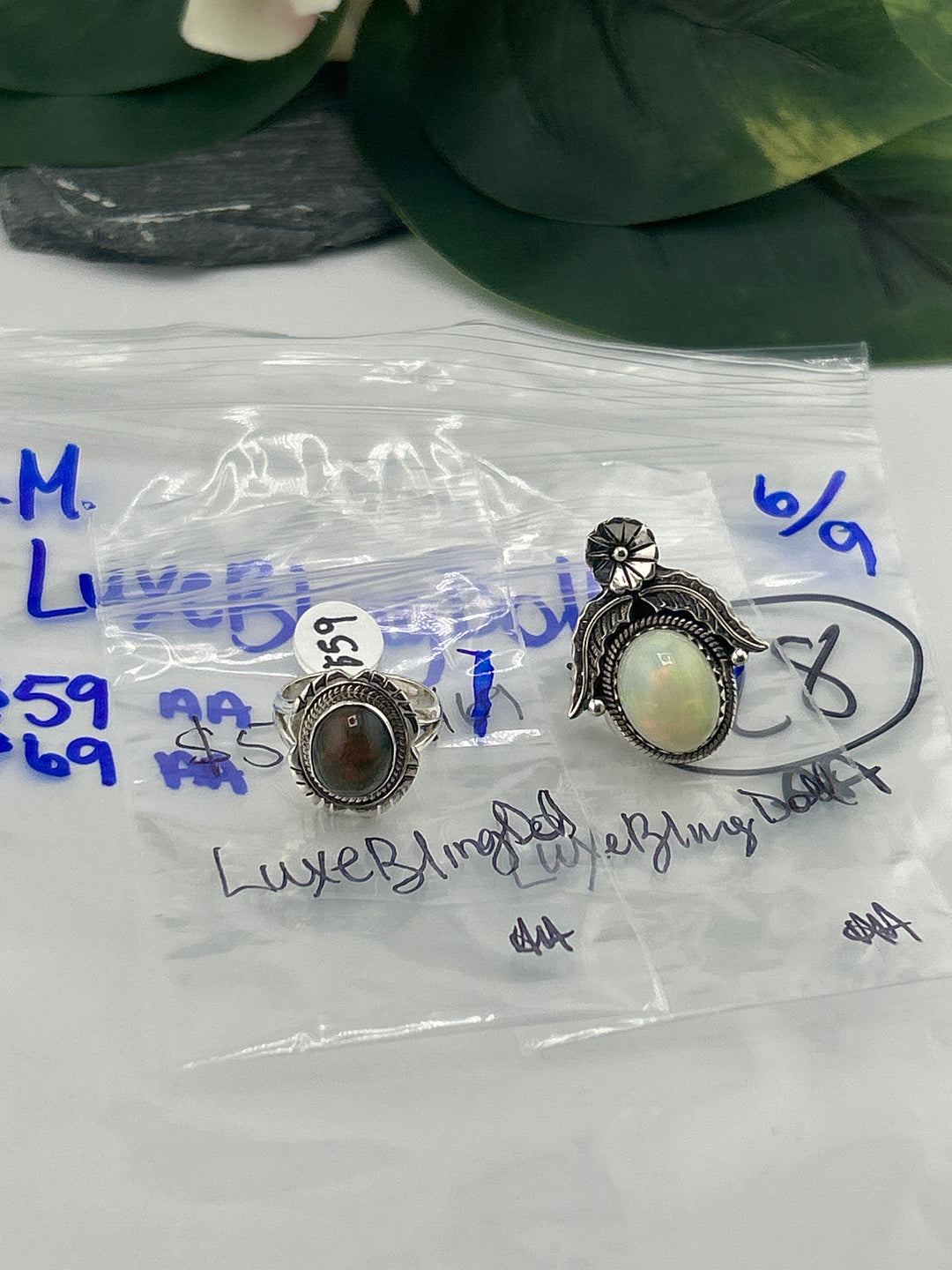 RESERVED FOR: LuxeBlingDoll- 6/9/2025 tiktok A.M Live Show - 2 Sterling Silver Items
