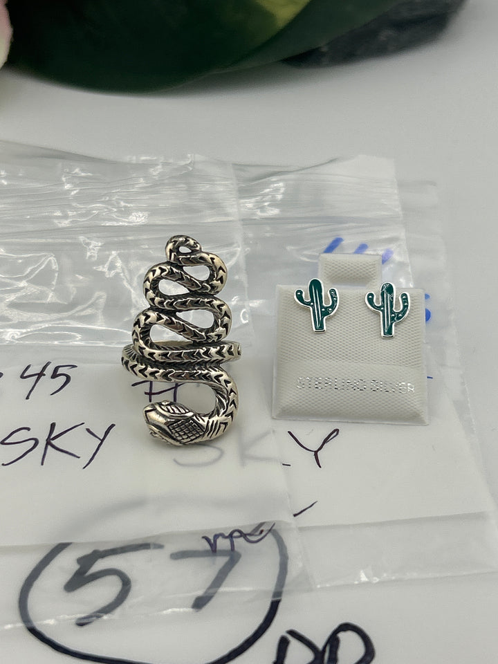 RESERVED FOR: SKY - 4/25/2025 tiktok Live Show - 2 Sterling Silver Items
