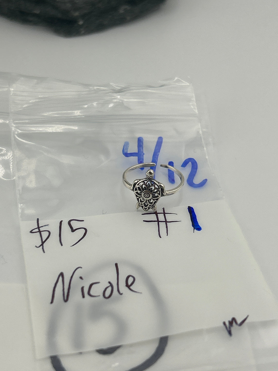 RESERVED FOR: Nicole - 4/12/2025 tiktok Live Show - 1  Sterling Silver Items