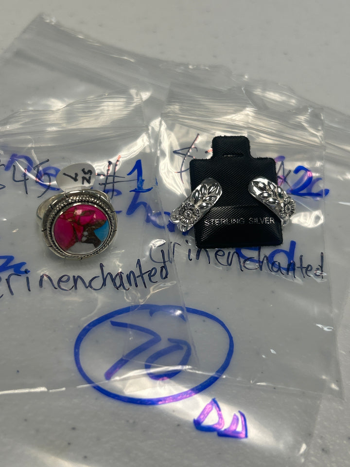 RESERVED FOR: erinenchanted - 6/6/2025 tiktok Reservation Live Show - 2 Sterling Silver Items