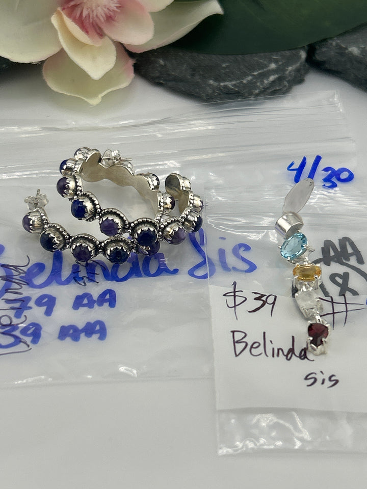 RESERVED FOR: Belinda Sis- 4/30/2025 tiktok Live Show - 2 Sterling Silver Items