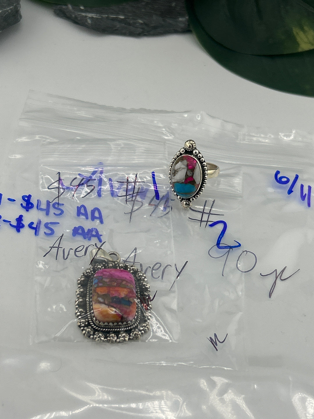 RESERVED FOR: Avery - 6/11/2025 tiktok Reservation Live Show - 2 Sterling Silver Items