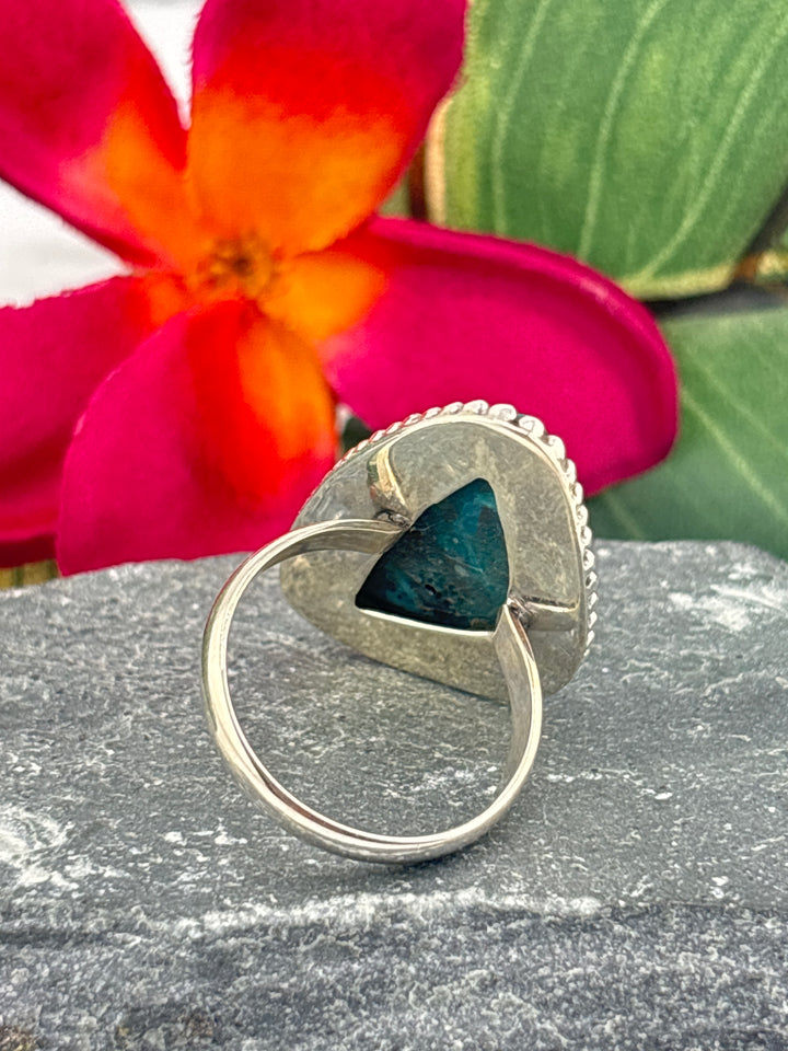 Opalized Wood Ring Size 11
