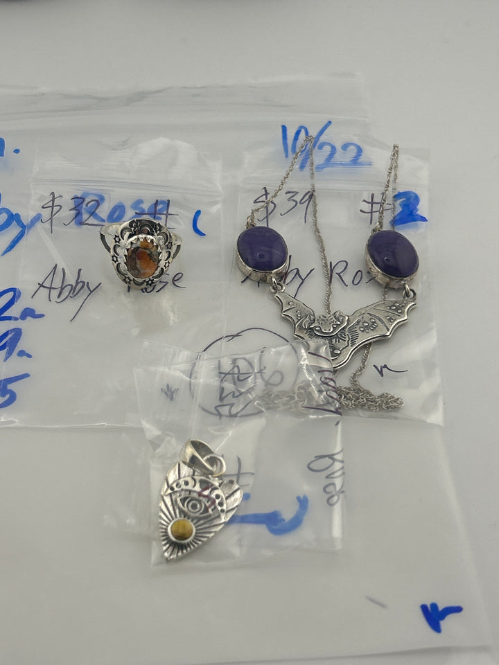 PM SHOW 48HR - RESERVED FOR: Abby Rose - 10/22/2025 FL tiktok Live Show - 3 Sterling Silver Items