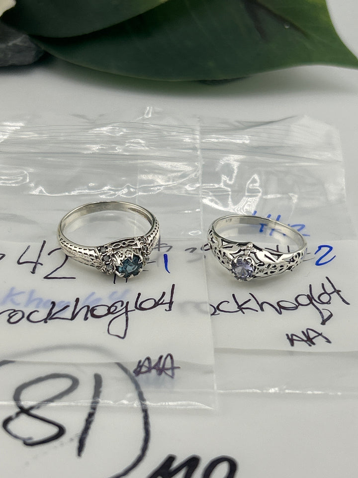 RESERVED FOR: rockhog64- 4/12/2025 tiktok Live Show - 2 Sterling Silver Items