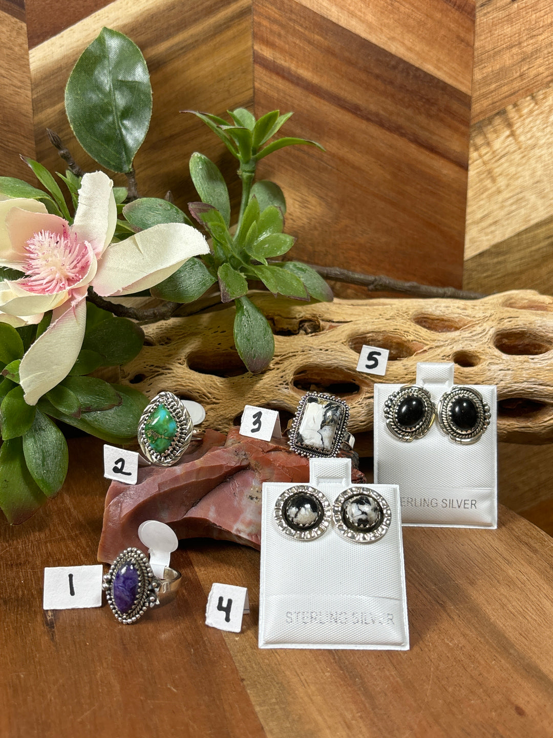 RESERVED FOR: Toni Trichel Hall 8/11/24- 5 Sterling Silver Items