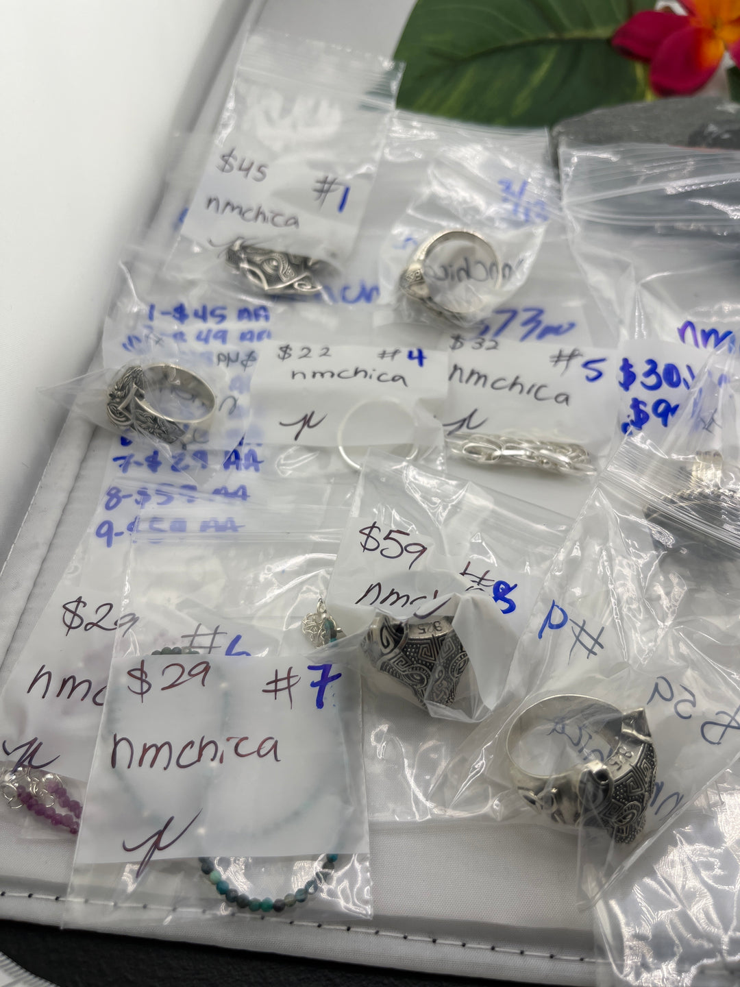 RESERVED FOR: nmchica - 3/13/2025 Live Show - 9 Sterling Silver Items