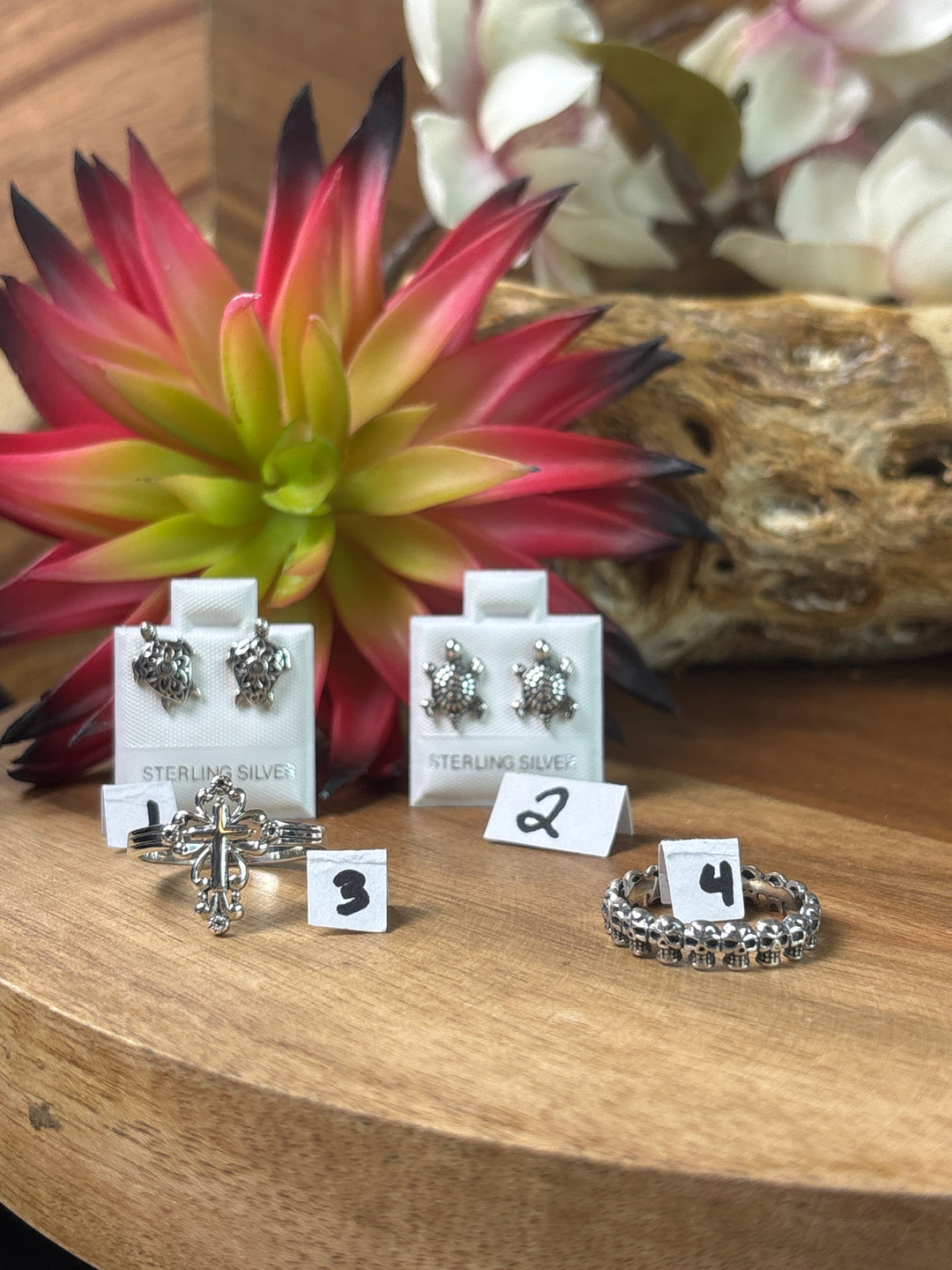 RESERVED FOR: MissRia 7/25/24- 4 Sterling Silver Items