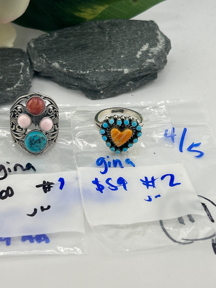 RESERVED FOR: gina - 4/5/2025 tiktok Live Show - 2 Sterling Silver Items