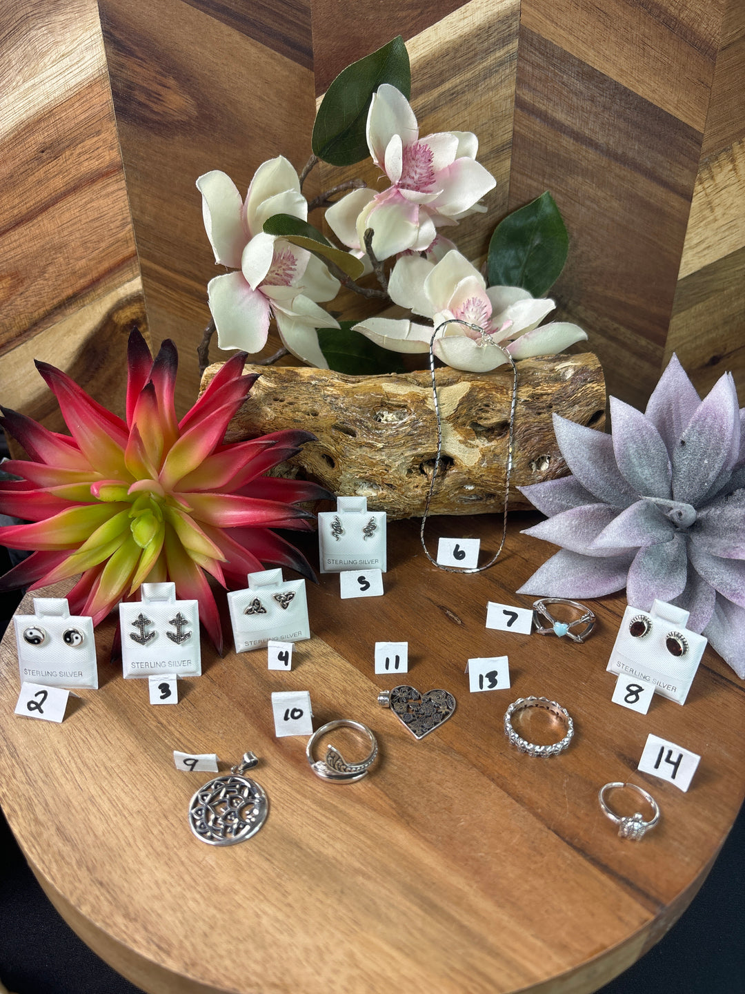 RESERVED FOR: silversensations22 7/25/24- 12 Sterling Silver Items