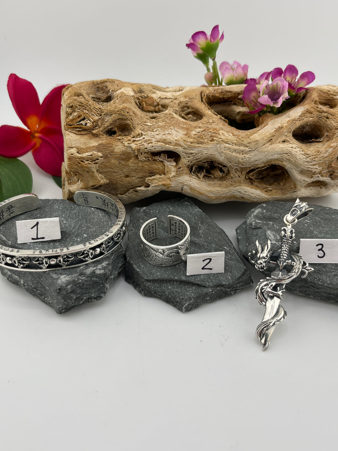 RESERVED FOR:   Bee_Bee_girl-12/12/2024 - 3 Sterling Silver Items