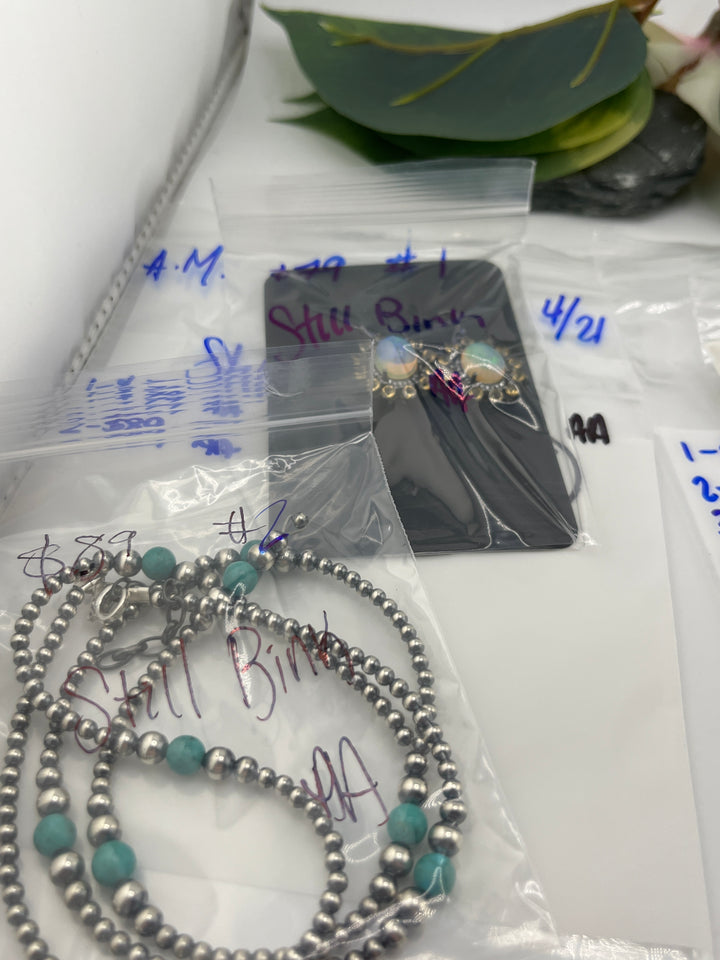 RESERVED FOR: Still Bink - 4/21/2025 tiktok A.M Live Show - 2 Sterling Silver Items