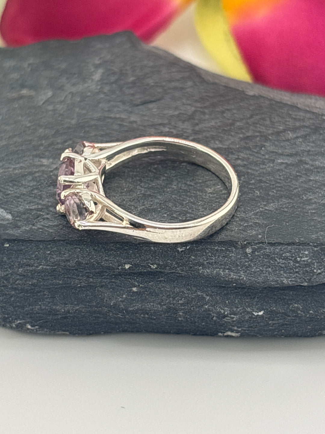 Ametrine and 925 Sterling Silver Ring Size 5.25