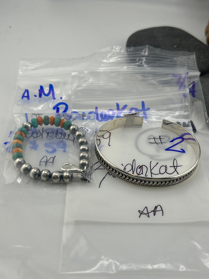 AM SHOW 48HR - RESERVED FOR: Raiderkat - 7/14/2025 FL tiktok Live Show - 2 Sterling Silver Items