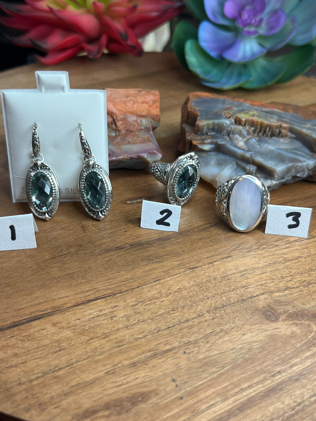 RESERVED FOR: Gina Workman929-7/3/24- 3 Sterling Silver Items