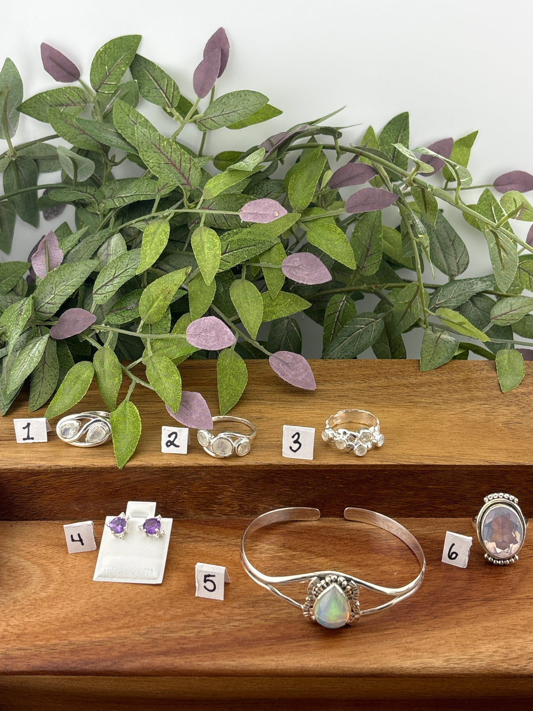 RESERVED FOR: Kathia Rivas 9/20/2024 - 6 Sterling Silver Items