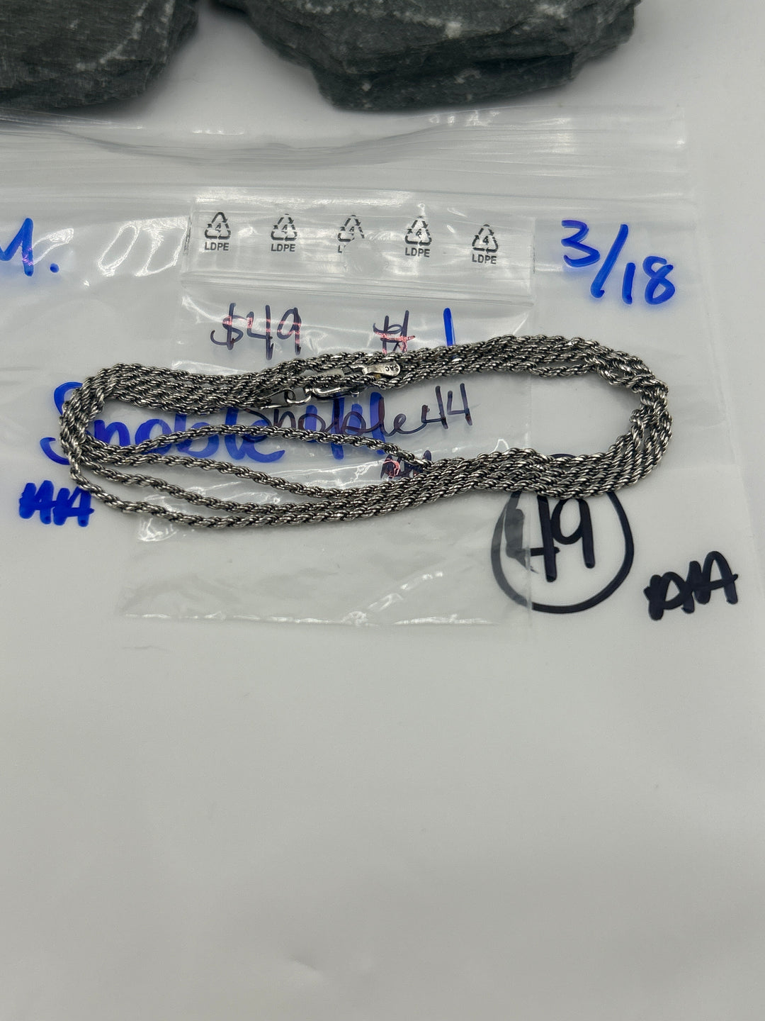 RESERVED FOR: Snoble44 - 3/18/2025 A.M Live Show - 1 Sterling Silver Items