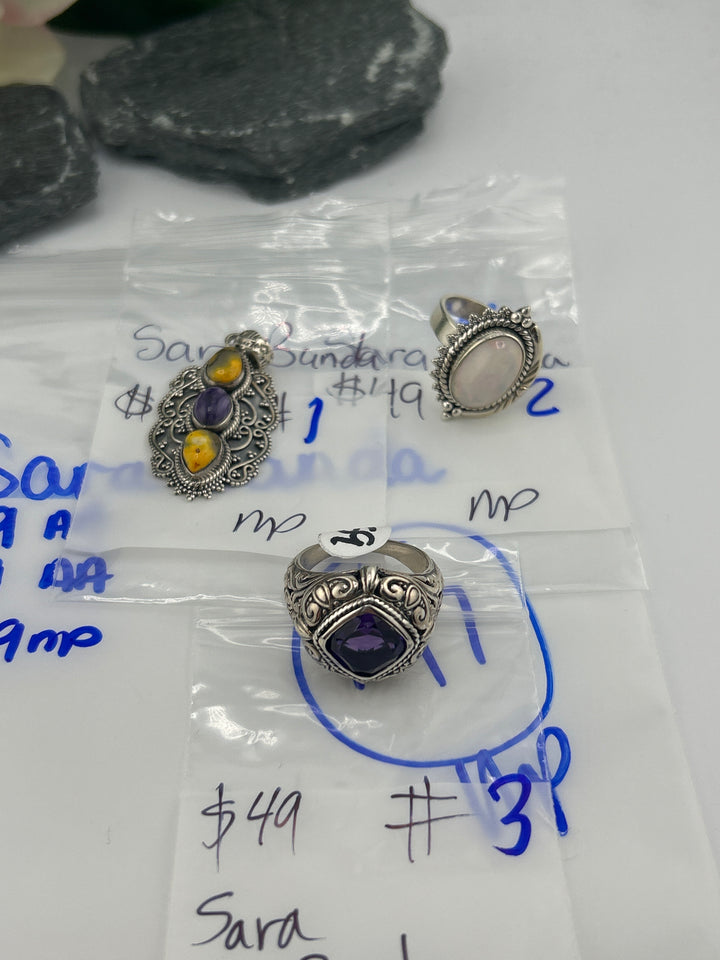 RESERVED FOR: Sara Banda- 4/2/2025 Tiktok Live Show -  Sterling Silver Items
