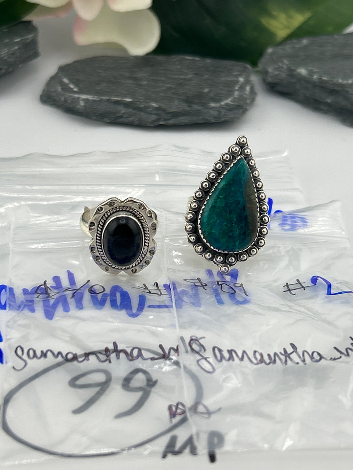 RESERVED FOR: samantha_w18 - 4/30/2025 tiktok Live Show - 2 Sterling Silver Items